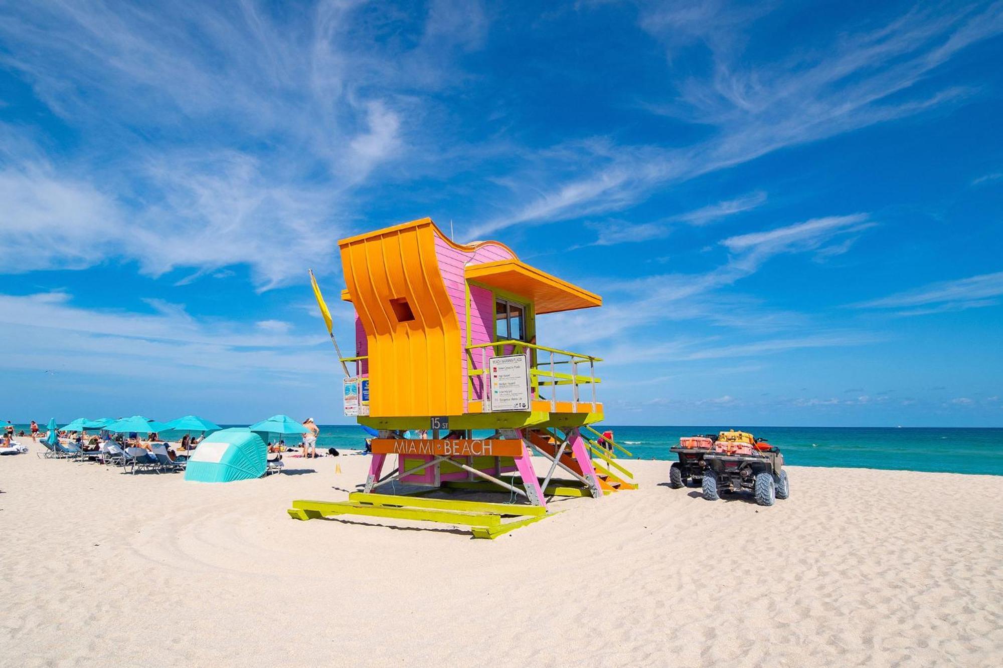 Balcony Chic Apt, W/2 Queenbeds, On Ocean Dr Beach Apartment Miami Beach Exterior photo